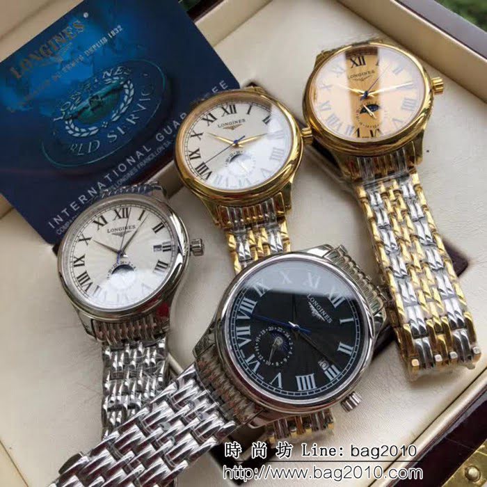 LONGINES浪琴 力薦款式 精品男士腕表  WSS1218